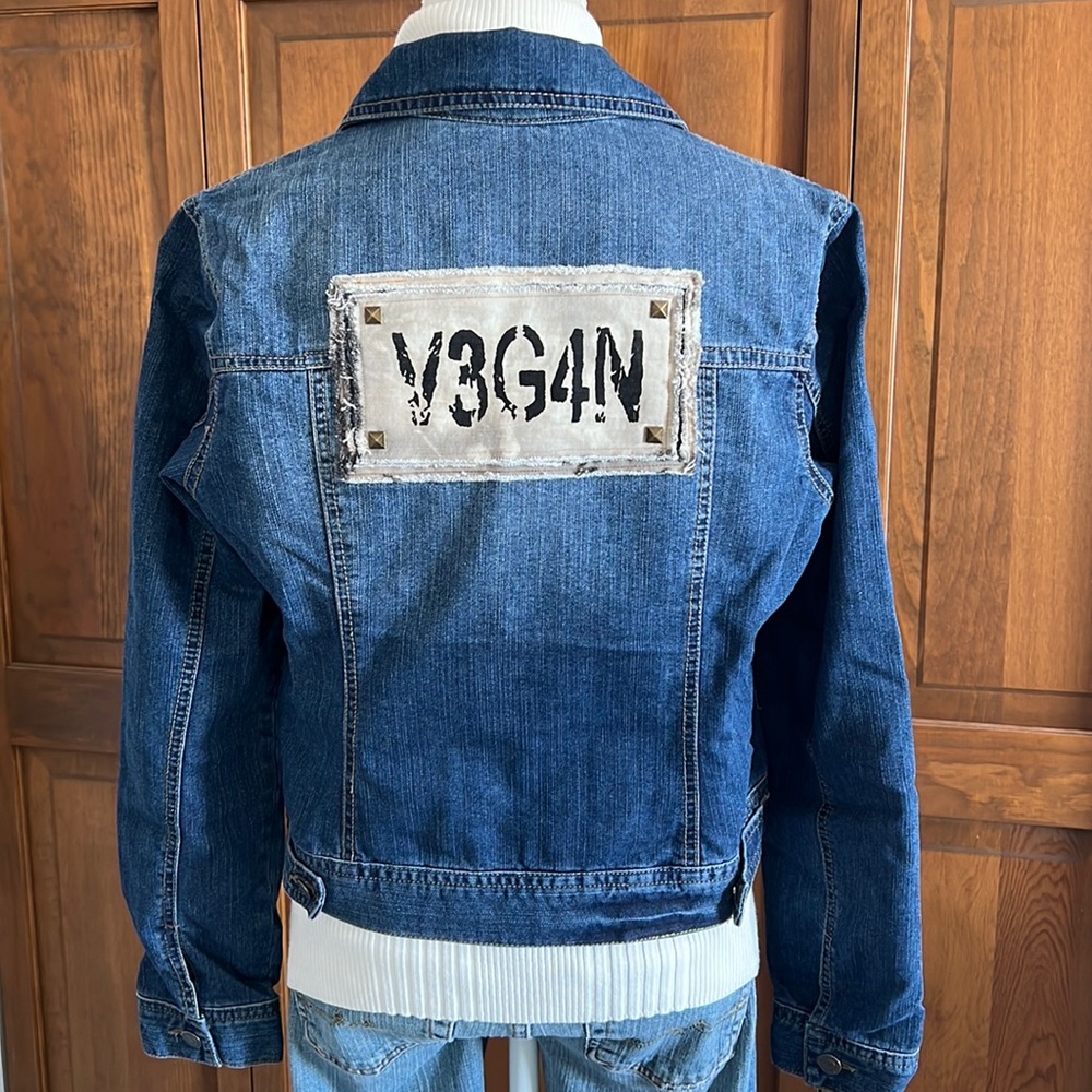 Customized Denim Jacket VEGAN
